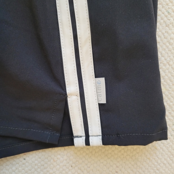 JOHNNY Was Calme Black Retro Striped  Elements Running Shorts Med - Picture 4 of 9